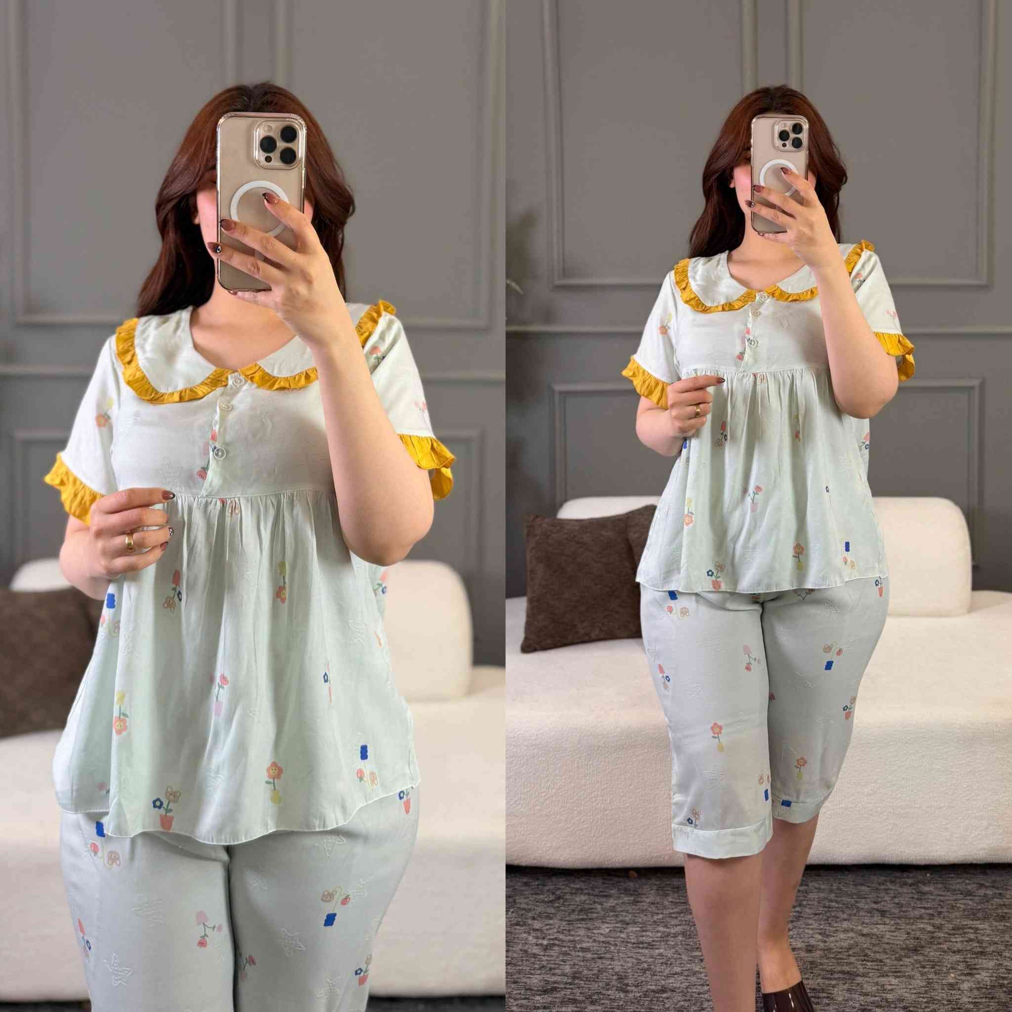 جديد اناقتي لموسم صيف 2026
برموده نسائي موديلات كوري اصلي 😍

الخامه كشمير زيتي اوربي بارده اصلي 💯

القياسات M _ L _ XL  العارضه لابسه قياس M
#الدرزن_كوكتيل_مشكل_نقشات 

سعر الدرزن 12 قطعه 72 الف 

سعر القطعه مفرد  7  آلاف فقط 

يوجد توصيل جميع المحافظات🇮🇶

للحجز @***********    @ssaa1473
