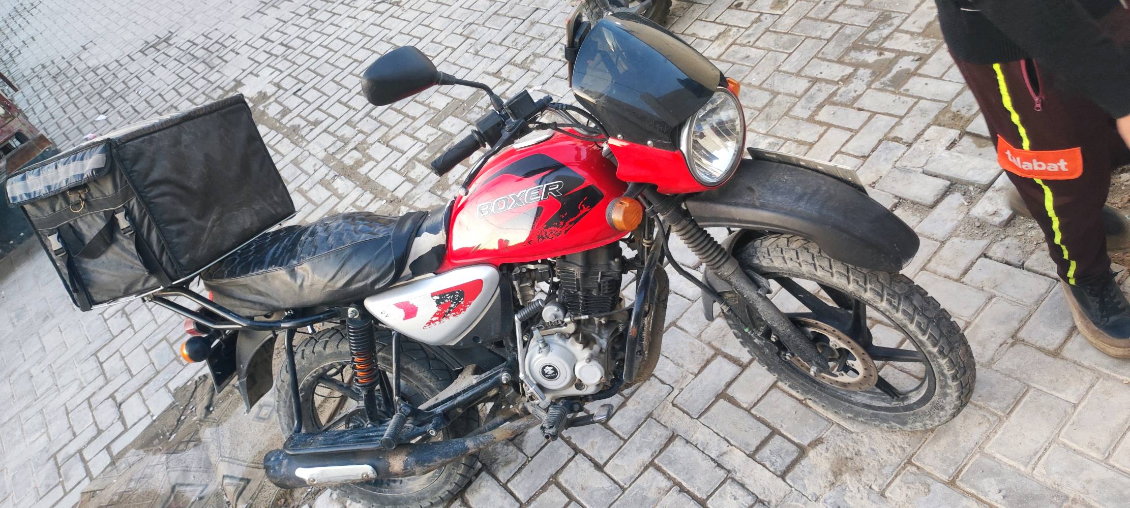 دراجة بوكسر 22 مرقم نضافة90%100 مكاني بغداد مدينة الصدر رايدهة بثنين وبيهة مجال