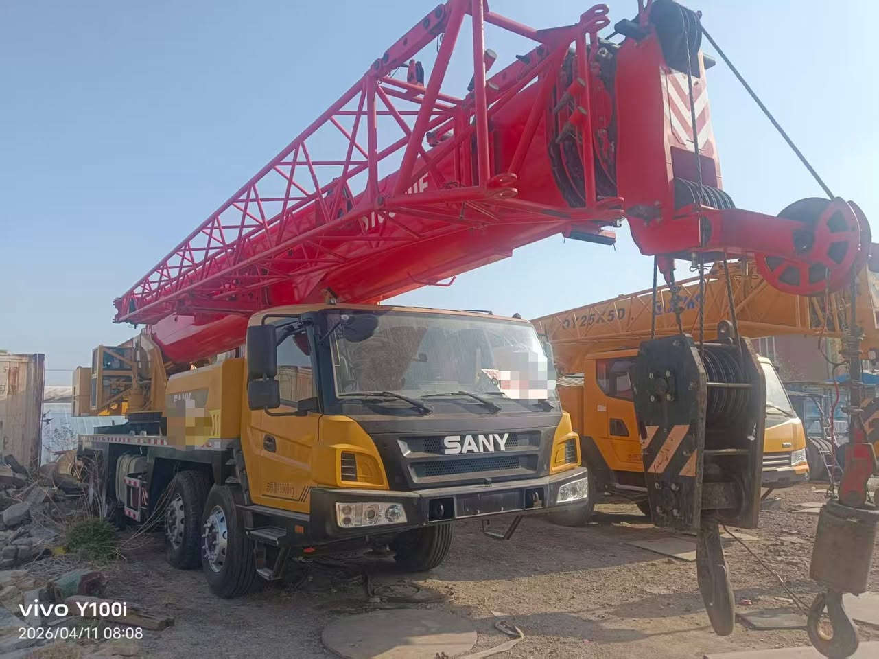 2022Y SANY 500E5
45.5m main boom
10.5ton counter weight


**إذا كنت صاحب هذا الإعلان وتريد حذفه لأي سبب، رجاءا أرسل رسالة إلى الدعم الفني**
