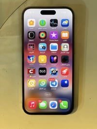 14 برو ذاكره 128 ماا مفتوح بي شي شرق اوسط بطاريه 75  سعر 500 078321026...