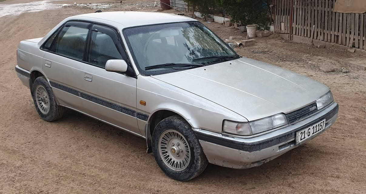 مازدا٦٢٦ ١٩٩١
گێڕ و مەکینە بەشەرت 
بێ نوقسانی 
بێ تەقە و ڕەقە
تەبریت بەس گەرمی ئیش ئەکات
بێ بۆیاخ 
گێڕ عادی
دوو بست ساردی هەیە 
بەشەرتی تەحویل 
ڕەقەمی تازەیە 
سعری ٤٥ گڵا و تۆزێک مەجال 
شوێن خانەقین 
ڕەقەم مۆبایل ***********
