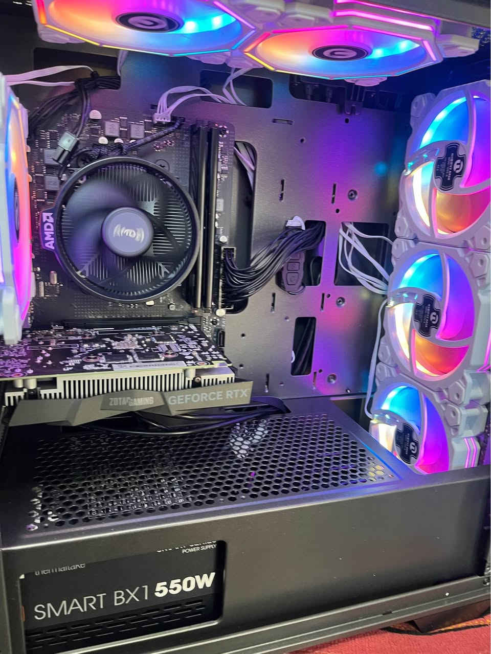 للبيع

R7 5700g
Mb b450
Rtx 3050 6gb zotac
Ram 16 gb ddr4
256 gb ssd
500gb hdd
Pus 550 

675 الف

توصيل متوفر
مكانها موصل

Case 6 fan aRGB موصل, نينوى


**إذا كنت صاحب هذا الإعلان وتريد حذفه لأي سبب، رجاءا أرسل رسالة إلى الدعم الفني**
