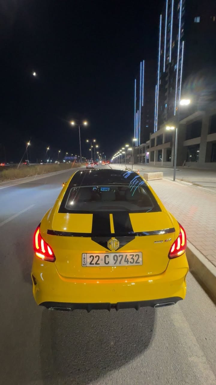 Mg موديل 2023
ماشيه 45mi
محرك 1500 تنفس طبيعي المرغوب
كلين بيها مكانتين بارد 
السونار مرفق ويا الصور
بسمي سرفس كامل 
تخم تايرات حداديه 100%
بدون اي نقص
سعر 99 وبيها مجال بسيط
رقم التلفون ***********
مكان اربيل
