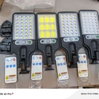 مصباح شارع • شمسي • مستشعر حركة