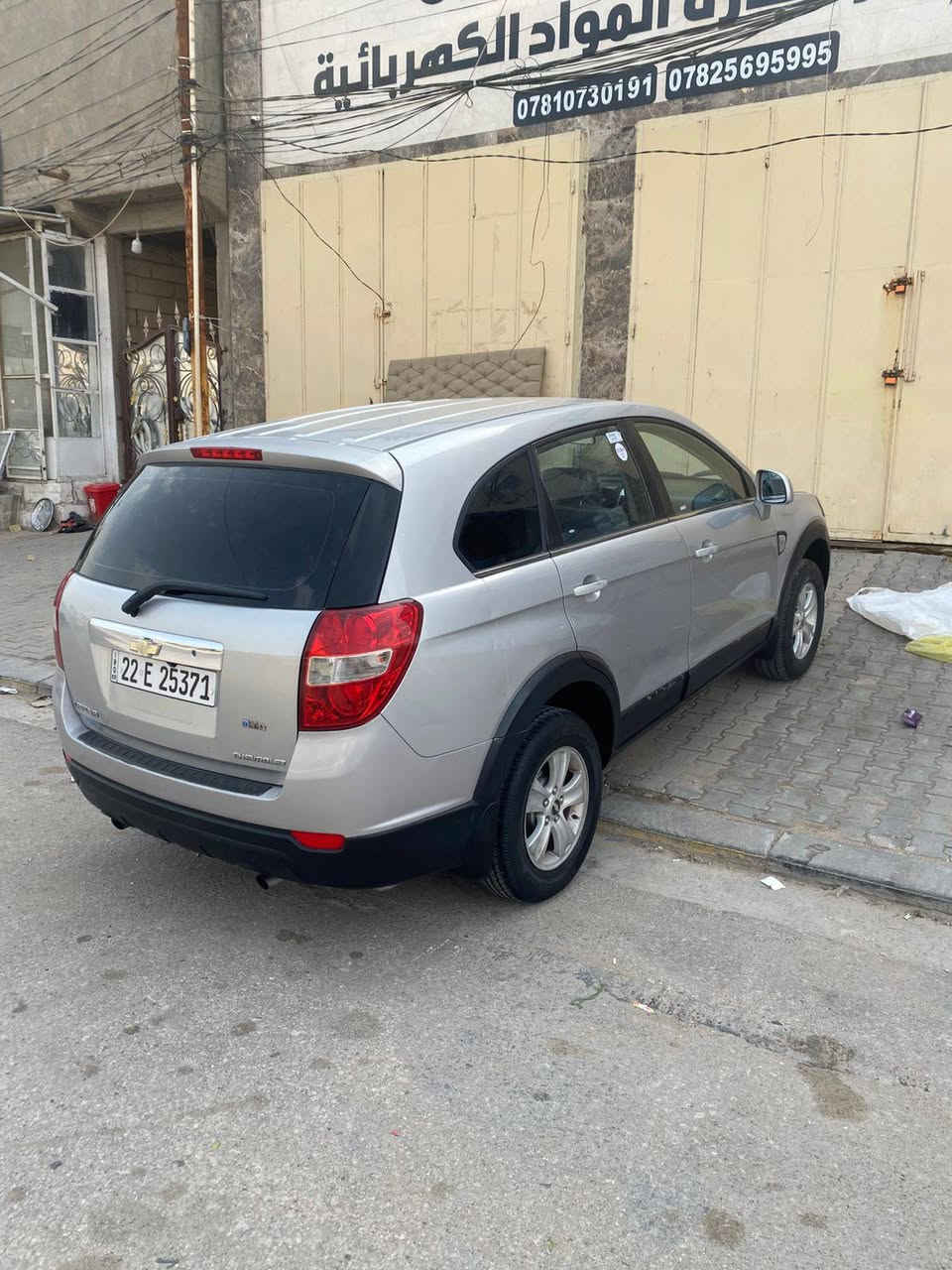 السلام عليكم
شوفر كابتيفيا  مكفوله بيها بجم صبغ بس اثر جرات سنويتها 31 وتسقط رقم انكليزي مديل 2008 مكانها النجف 
السعر 70 وبيها مجال 
للاستفسار ***********
