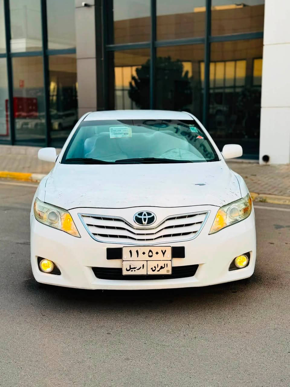 كامري ٢٠١٠  مواصفات امريكي
ره نگي سبي به فري 

يه ك جه مه له خي بيشه وه بوياخه  بيش و دواي كبس بي ناو گرتن 

مه كينه ي نه كرا وه ته وه به شه رت 

سه نه وي به سه ر جووه ته حويل غه را مه به شه رت 

هيج مسروفيكي تيانيه  هه مو گيا ني به شه رت 
٧$غرامەی لەسەرە 
سعري / ١٠٩ $ 

شوين/ سليماني 

ژ.م/***********
***********
