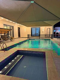 متوفر حجوزات طيلات ايام السبوع  المزرعه موثقه بتطبيق اجرلي  الموقع 📍ال...