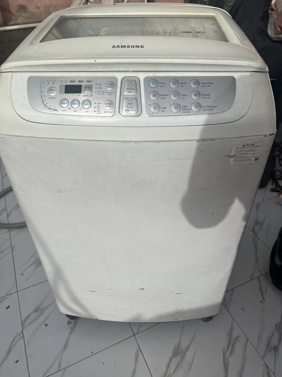 غساله إلكترونيه فقط يرادله برمجه


**إذا كنت صاحب هذا الإعلان وتريد حذفه لأي سبب، رجاءا أرسل رسالة إلى الدعم الفني**