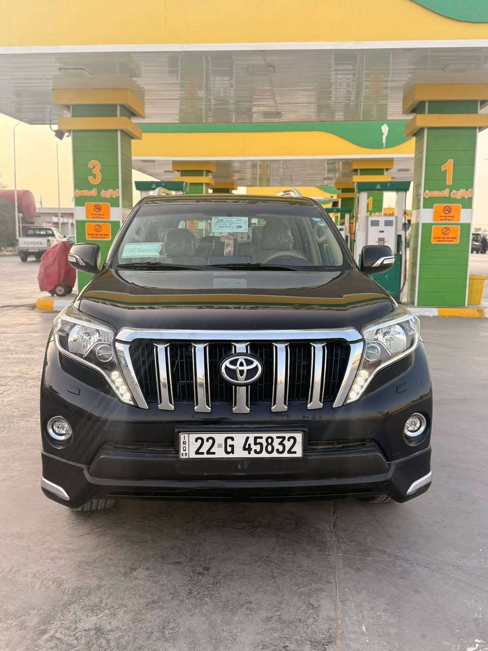 سلام عليكم
برادو 2017
فول مواصفات 
سته سلندر 
فتحه 
بصمه 
سبعه راكب 
رقم اربيل الدولي 
ماشيه 177
كفاله 
جاهزه أي نقص ما بيها 
تخم تاير جديد صدر كير محرك كفاله 
مكان واسط الصويرة 
***********
