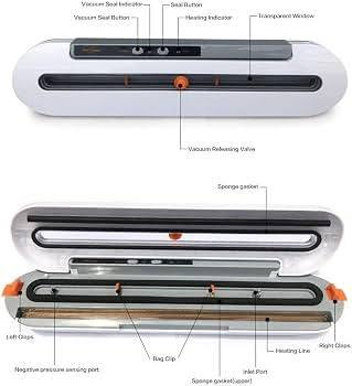 هذا الجهاز هو آلة تفريغ الهواء وتغليف الأطعمة (Vacuum Sealer) بتصميم عصري وأبيض اللون، يستخدم لحفظ الأطعمة طازجة لفترات أطول.يعمل الجهاز بقوة شفط تصل إلى 60 كيلو باسكال (kPa) تقريباً، ويوفر تشغيلاً سهلاً بلمسة واحدة لختم الأكياس.عادة ما تأتي هذه الأجهزة مع 10 أكياس مخصصة للتغليف، وتعمل بقدرة كهربائية تبلغ حوالي 80 واط.
السعر ٣٠
يوجد توصيل بغداد 5محافظات 6


**إذا كنت صاحب هذا الإعلان وتريد حذفه لأي سبب، رجاءا أرسل رسالة إلى الدعم الفني**