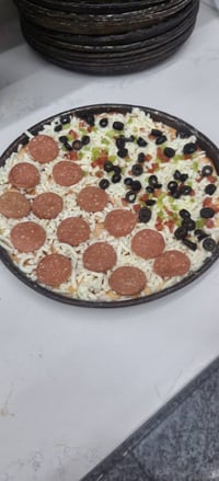 الموصل • بيتزا • عجان لحم بعجين