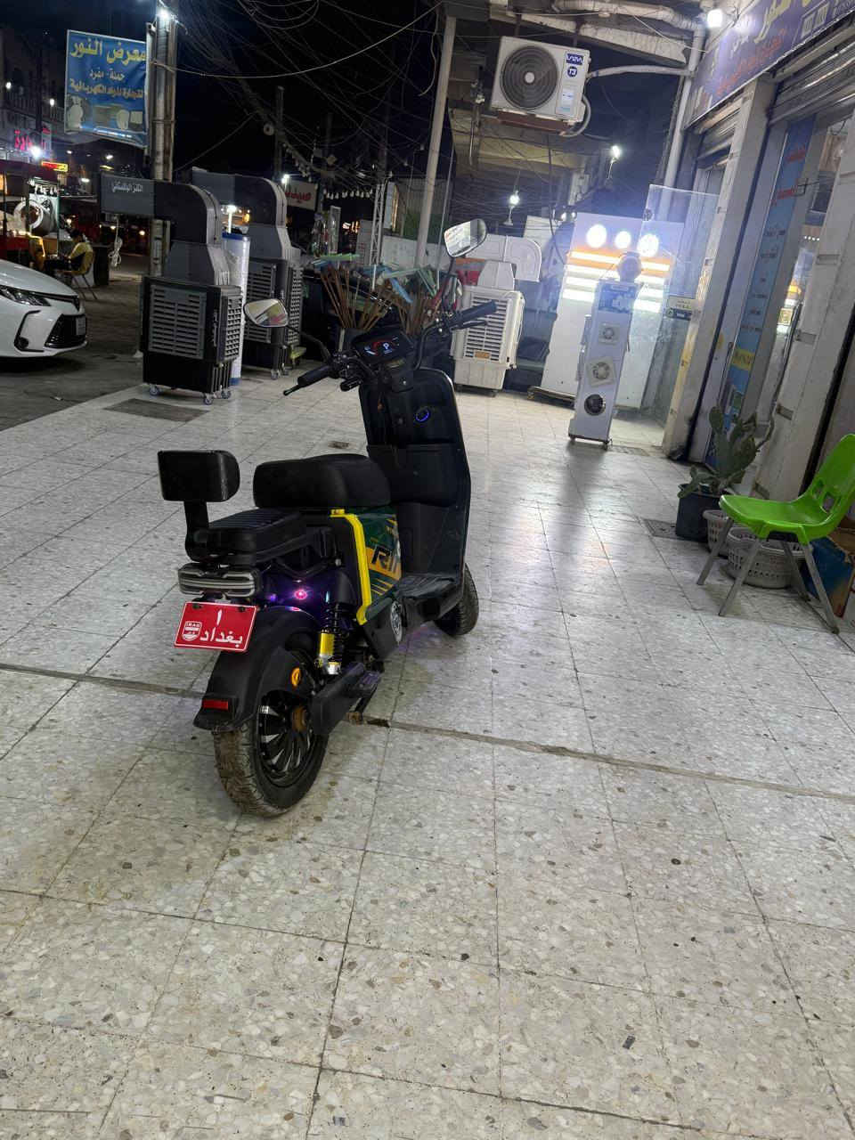 السلام عليكم دراجه شحن نوع R11 دراجه نضيفه استخدام قليل وصل الشراء موجود كهربائيات شغاله 
5 بطاريات الدبل الاصلي الدراجه 4 نمر
ملف 2000w حقيقي 
سرعه 109 وياه// بصمه / سويج / كارت تشغيل NFC
وياه الشاحنه الاصليه ملاحضه الدراجه بيه كسر بلحاضنه

العنوان / بغداد الامين الثانيه 
السعر 450 الف /؛وبيه مجال ان شاءالله 
رقم الهاتف/  ***********
