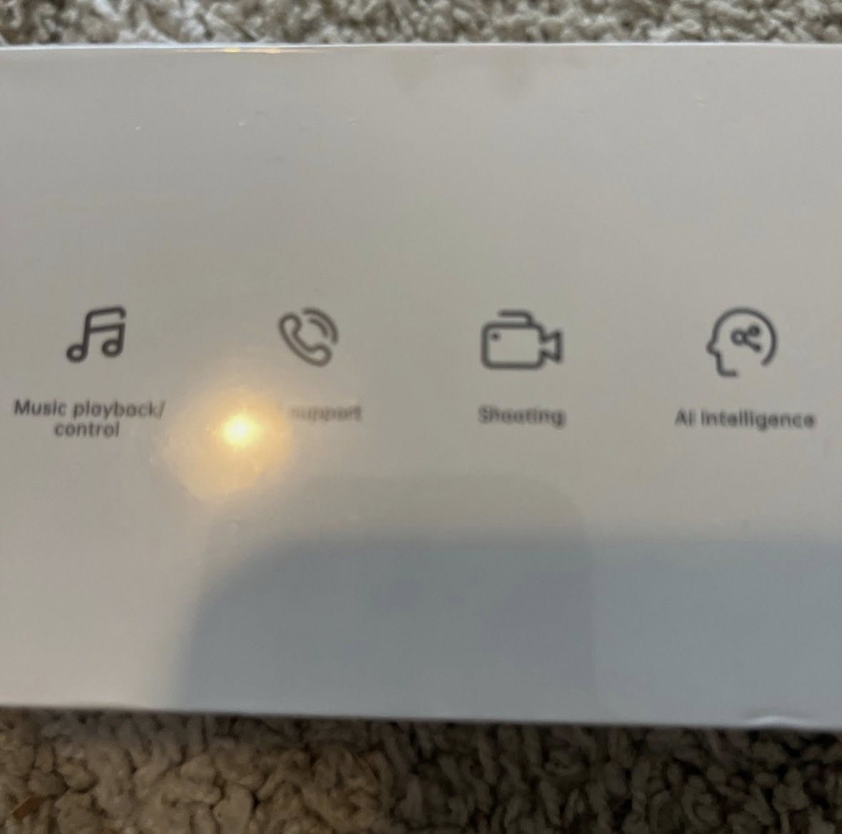نظارات M01 Pro الذكية بتقنية الذكاء الاصطناعي، نظارات ذكية مزودة بكاميرا 8 ميجابكسل وميزات تشغيل الموسيقى وإجراء المكالمات، ترجمة فورية بواسطة الذكاء الاصطناعي ، وتحكم باللمس، وفيديو بدقة 1080 بكسل، ومقاومة للماء بمعيار IP65، ونقل البيانات عبر الواي فاي، وميزة الحماية من الضوء الأزرق للاستخدام اليومي (أسود) موضحة بالصور للطلب او الاستفسار التواصل عبر رسائل


**إذا كنت صاحب هذا الإعلان وتريد حذفه لأي سبب، رجاءا أرسل رسالة إلى الدعم الفني**