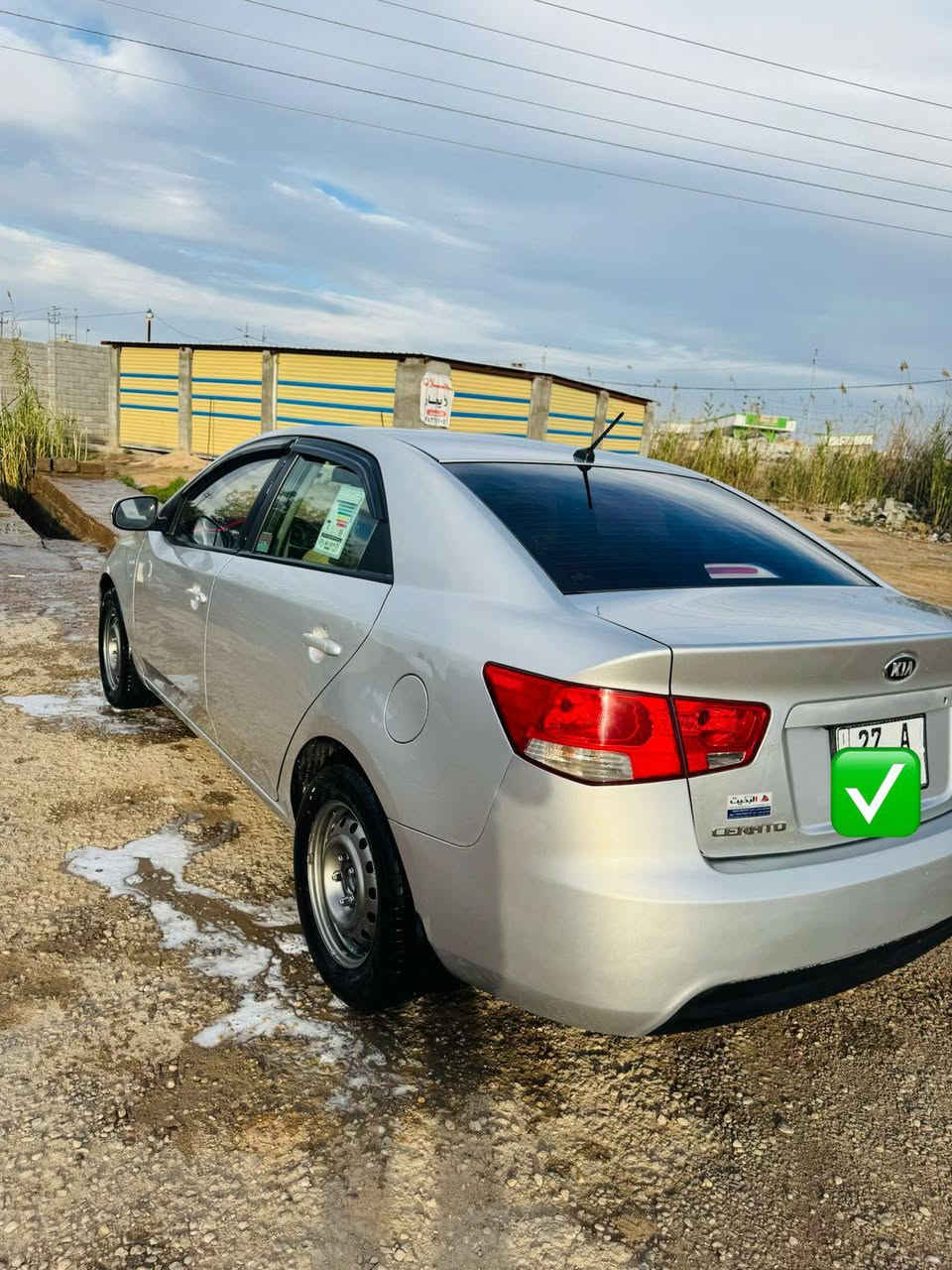 السلام عليكم... للبيع
سيراتو 2013  خليجي
سيارة جديدة مال جناي متعوب عليها
سيارة كفالة عامة من الصبغ بيها قطعة وحدة تبديل الباب الامامي الايمن فقط
محرك 1600 دوش كفاله بلادي
غرفتها جديدة بلادي
تبريد قبل 15 يوم منظومة كاملة ثلاجة وغاز وراديتر كله جديد 
شاشة وكامرة
كهربائيات كلها شغالة لايت زينون
كشنات وارضية جلد
حداية امامية خلفية برمضان اشتغلتها 
تخم تاير جديد قبل شهر شادة
سنوية جديد 2030
السيارة جاهزة من كلشي برغي ماتخسر عليها خير من الله
رقم ذي قار  السيارة باسمي تحويل مباشر
السعر المطلوب 120$ 
عندك استفسار  ‭0780 968 4667‬
اتصل وتشلع عيوني 
المنشور او السعر مايعجبك اعبره وكان الله يحب المحسنين
