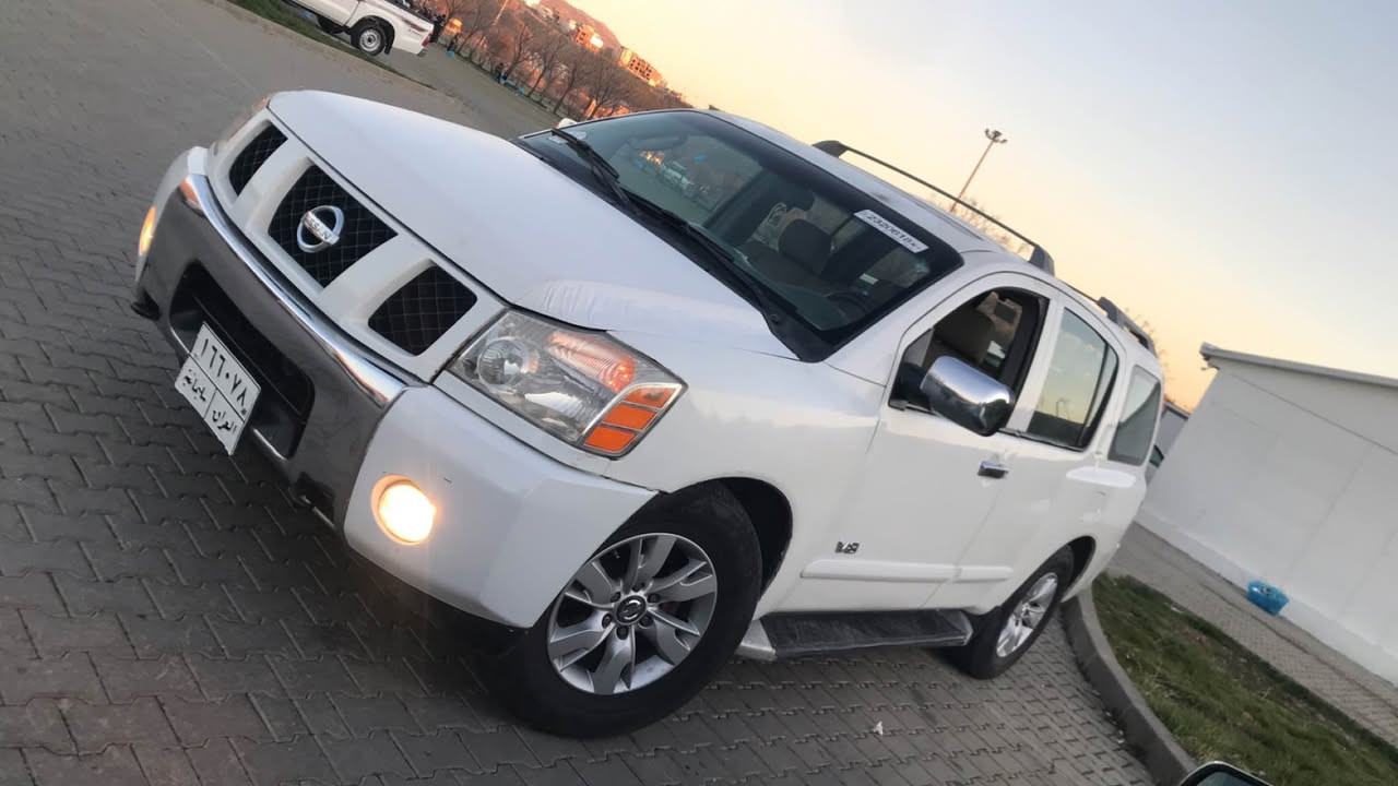 سةرةتا بةناوي خوا 
نينسان ئارمادا موديل ٢٠٠٥ 
فول فول  ناو زةرد 
سلايت 
كوشن كارةباي 
٥ جام كارةبا 
٣ ريز كوشن 
گير ئوتو ماتيكو عادي 
تةعديد سورعة 
بي دةبل ئةكسل مةرخوبةكةية بانزين ناخوات 
جةندين مواسةفاتي تر رةقةم سليمانية   لة سليمانيم نرخي ٦٥ گةلاو معامةلةية دةعمي نية جةند پارجةيةكي بةس پةمپة زور ميوشكيلةيوًهةيكةلي جوانة ريك پارةي ئوپليكة بو زانياري زياتر پةيوةندي بكةن بةم ژمارةيةوة  
*********** السليمانية, العراق
