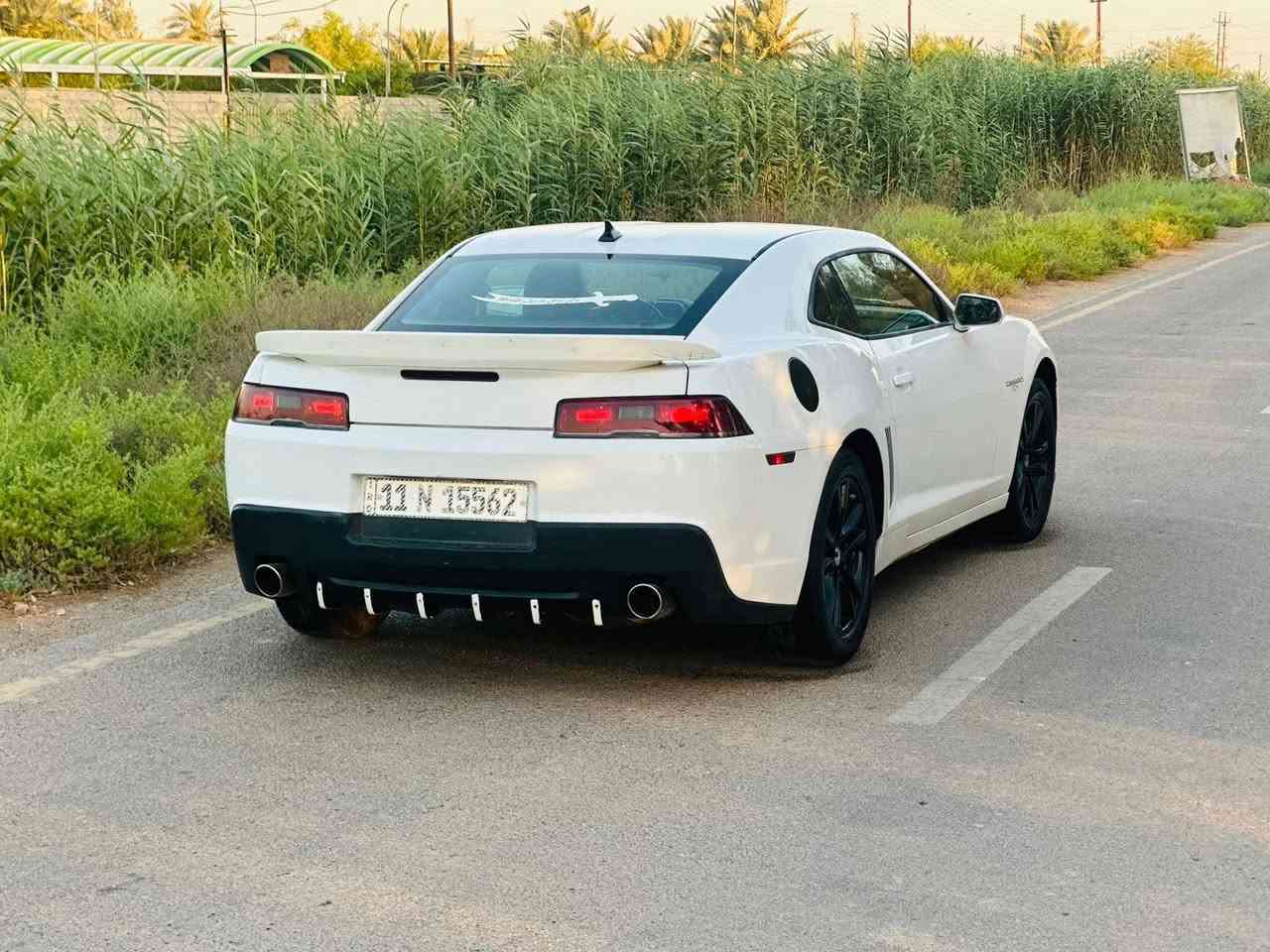 يا الله
كمارو 2015  RSبيها 3 قطع صبغ ابيع حزام حته ما تعبكم 

كير و محرك كفاله  سته سلندر 3600 

تبريد ثلج و كهربائيات كله شغاله 

تخم تاير وصدر خلفي امامي جديد 

سنويه و هزه كله جديد 2031 

ماشيه 160 كيلو 

سياره الله شاهد عليه احلى من الصور ما بيها كل نقص 

السعر 87 بيها مجال مكان بغداد ***********
