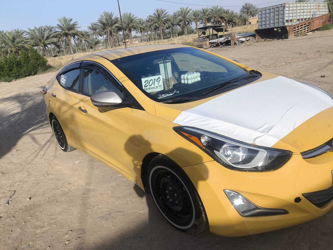 سلام عليكم شباب اعاده نشر وتنزل سعر جان معروضه 107هسه معروضه 100وبيه مجال قليل الله شاهد وصلت 103 ومابعت بس حالين اريد ابيع بسبب ضروف
2014 امريكي
حادث باب عكس سائق
دوشمه جديده
طابوكه جديده
تخم تاير ابو خط جديد
شاشه
تبريد
نص فول
سياره باسمي رقم بغداد انكليزي
مصفره هيئه وغرامات شرط تحويل 
محرك 1800
مكان حله نيل سرديب سعر 100وبيه مجال قليل
***********
