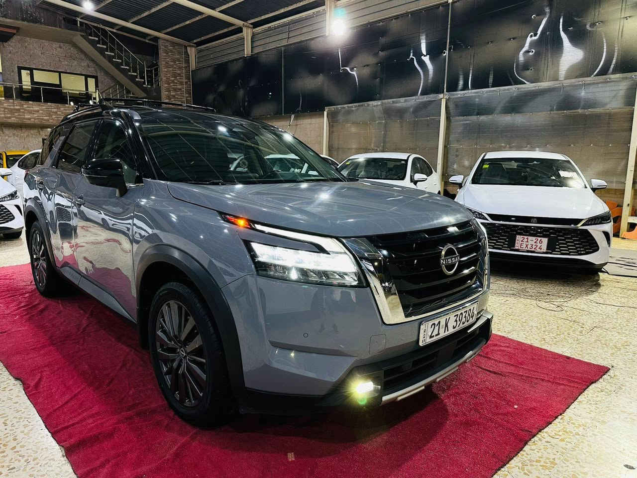 🔊(فرع كركوك) 

📌Nissan Pathfinder 2022 SL📌

♂️عداد المسافة 81348 mile

💵 (السعر/ 26500 $ ) 

♦️ (مرقمة رقم سليمانية) 

♦️المواصفات :

بصمة تشغيل
بصمة ابواب
تشغيل عن بعد (Remote Start)
صندوق شفط كهربائي 
فتحة سقف بانوراما 
رادار امامي (تحديد مسار)
رادار جانبي (نقاط عمياء)
رادار خلفي (تحذير من الاصطدام)
حساسات امامية+ خلفية
سستم سماعات BOSE
اوتو بارك Auto Park
كاميرات 360°  
كشنات جلد
كشنات ميموري
كشنات تدفئة+ تبريد 
كشنات خلفية تدفئة
كشن خلفي منفصل  
دشبول ديجيتال 
تبريد قطعتين لمس
تحكم وضعيات القيادة...Drive Modes 
شفتات + تحكمات استيرن 
هيتر استيرن
Apple Car Play
Android Auto 
هاند بريك بصمة
اوتو هولد Auto Hold
اوتو ستارت Auto Start
اوتو ستوب Auto Stop 
مانع انزلاق+ABS
شاشة كبيرة لمس+كاميرا
منافذ AUX+USB
وبقية المواصفات المعروفة

♦️(العنوان/كركوك شارع المعارض)

♦️للاتصال/

جنيد
***********
***********

