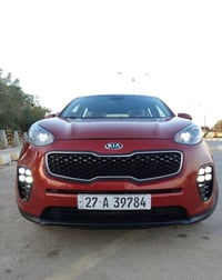 كيا سبورتج موديل 2017 رقم ذي قار دولي بسمي تحويل وارد امريكي حادثها فق...