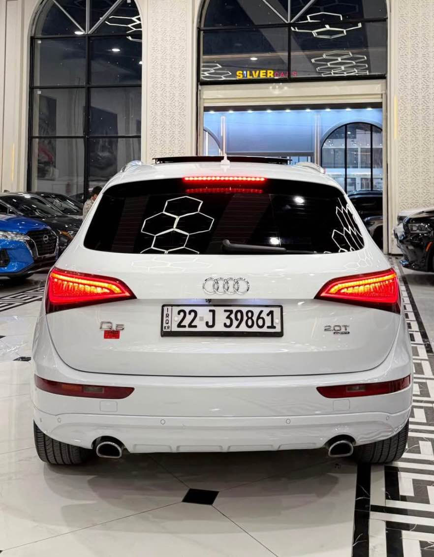 Audi - Q5 2015 (premium plus) -Quattro 45

للبيع و مراوس 

موديل ٢٠١٥  

حادث - كلين تايتل دعامي ليل دعاميه شرط

أرباك- بردة بجم كبس خلفى كبس 

مكينه كير صدر كهربائيات بشرط 

سيارة فوول للاخير 

ماشيه ٢٠٠ الف ميل 

مواصفات - بانوراما 
شاشه زالكترونى 
دفع رباعى 
رادارات جانبى امامى  
سستم صوت  Bosse 
صندوق كهرباء 
داخل فورميكا
كشنات و ستيرن تدفئه
بصمه تشغيل و ابواب  بصمه

سنويه فحص هزة جديد٢٠٣١سيارة تحويل نفس يوم 

سعر -١٢٩ ورقه مجال بسيط مستحيل هيج سعر ماكو بالسوك  
مكان أربيل

*********** واتساب  

كوردي 
Audi Q5 Quattro 2015
خلیجی فول فول مواسەفات 
له شه ريكه ي هاتيته ده ري هه تا يستا يك ده ست بوه 
سپيري دانه به زيه دوو سويجي شه ريكه ي له گه له 
هه مو شكي نويه سه نه وي تا ٢٠٣١به ناوي خومه
٤ پستنی تۆڕبۆ 
برێک بەسمە 
ئۆتۆ برێک 
پانۆڕامە 
تەبرید مەرکەزی 
کوشین خەزن 
کوشین کارەبای 
کوشین ئیتەر 
سندوق شەفت 
سندوق کارەبایی
سوکان ڤۆلیۆم 
سەیارەکە هیچی نییە لێدران هیچ هیچی نییە 
زۆر مواسەفاتیدیشی هەیە هەر نەمنوسیە سەیارەکە زۆر خاوێن مایتەوە ريك وه كو سفري شه ريكه يه

***********واستاپ أربيل, العراق
