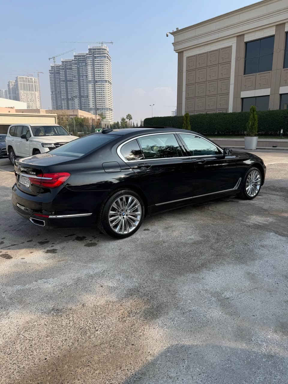 BMW 740 مۆدیل 2019 بێ بۆیاغ ماسفات امریکی  

84 هەزار کیلۆ مەتر رۆیشتوە فول مواسفات 
نرخ 330$
*********** أربيل, العراق
