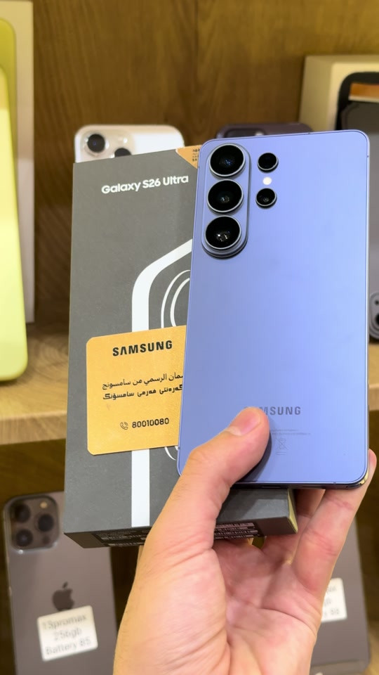 🔥 S26 Ultra 256GB 🔥 مستعمل؟ إي نعم 😎 بس نظافة الجديد ✨📱 فخامة وأداء وحضور 🔥 إذا تدور على S26 Ultra بسعر أوفر… هذا خيارك 👌 📍 فرع الربيعي: *********** 📍 فرع المنصور: *********** #Samsung #S26Ultra #سامسونج #بغداد #عراق 
