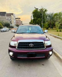 لبيع او مراوس  تيوتا سيكويا 2008  سيارة وارد امريكي حادثه جاملغ امامي ...