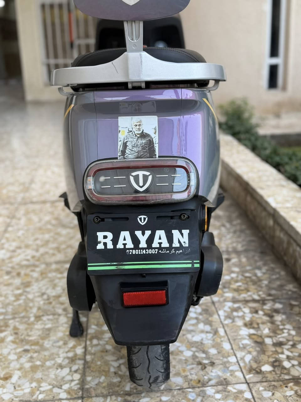 لسلام عليكم 
دراجه شحن
نوع الريان C2
يعني احسن نوع بل شحن
عدد البطاريات سته 6
حجم الملف1200
الدراجه فول مواصفات
نضام سرقه✅
بصمه✅
تشغيل عن بعد✅
نضام تيربو✅
بك لايتLAD✅
لايت اماميLAD✅
تثبيت سرعه✅
نضام 3 سرع✅
شاشه تقره الاعطال✅
بريكات امامي خلفي دهن✅
منفذ شحن✅
السعر 850 وبيه مجال
الرقم***********
العنوان بغداد البلديات
