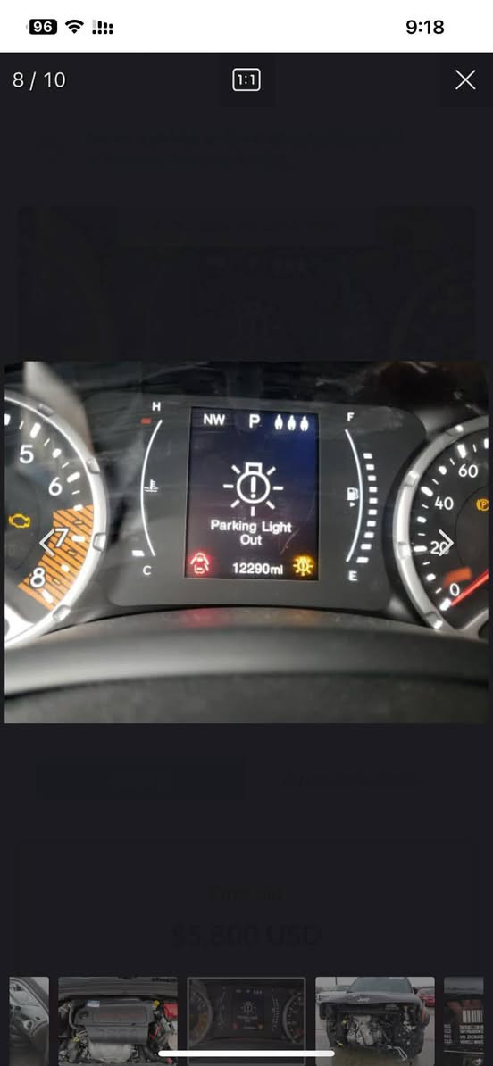 السلام عليكم جيب رينجيد لبيع موديل 2019رقم سليمانيه حادثها فقط يم كتابه الجيب بدايه البنيد حسب الصوره 
محرك 2400 وتشغيل عن بعد و السياره بصمه 
2ويل
ماشيه130الف
مكاني بغداد 
السعر 127$وبيها مجال 
اتصال على الرقم *********** بي وتس اب
