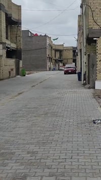 مساحه 150متر قطعه للبيع ركن وجه 15 نزال 10 زراعي شاكر العاني قرب اسواق...