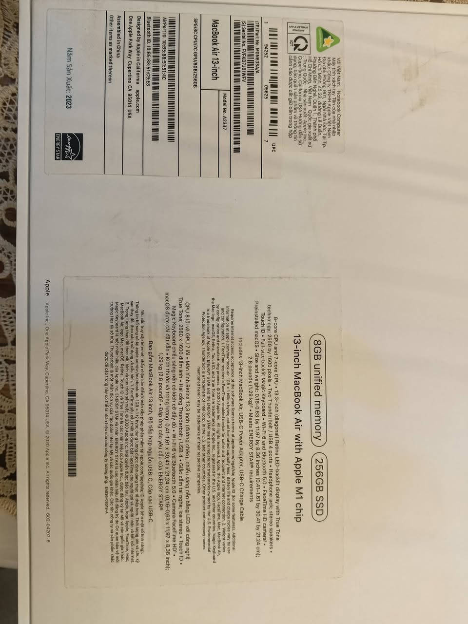 لابتوب ابل جديد لوك شخط ما بي
ذاكرة 256
بكاريه 100
لون سلفر المرغوب
وصل شراء موجود
واتساب موجود
***********
