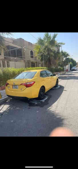 السلام عليكم للبيع كورلا موديل18 سياره جديده وخر من الله حادثهه بنيد وجاملغ بدون دواخل شاصي لغد مكفول تخم تاير جديد سياره بسمي هيئه وغرامات مصفره سعر ١٤٨وبيهه مجال للطيبين ***********مكاني بغداد الامين الثانيه
