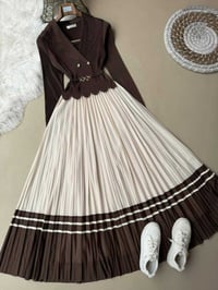 فستان • شيفون مبطن • مقاسات ٣٨-٤٦