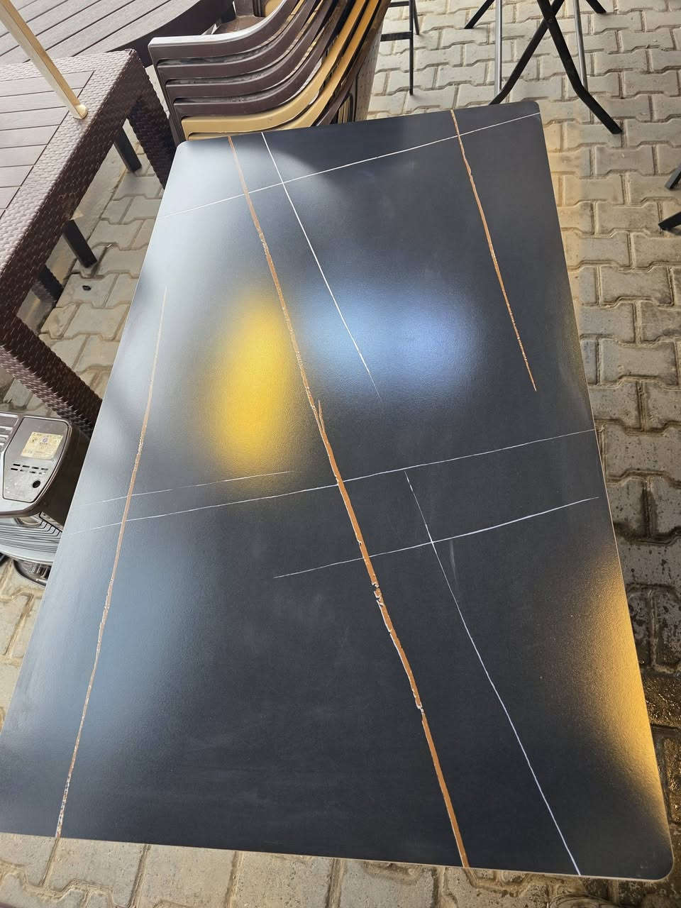 ميز مرمر نوعيه ممتازه 
قياس ١٤٠×٨٠
قياس ١٢٠×٧٠
رجل حديد
الوان مختلفه 
معرض عمار الشماطي للاجهزه الكهربائيه والأثاث المنزالي 

للاستفسار اكثر مراسله صفحه 💌 واتساب***********
