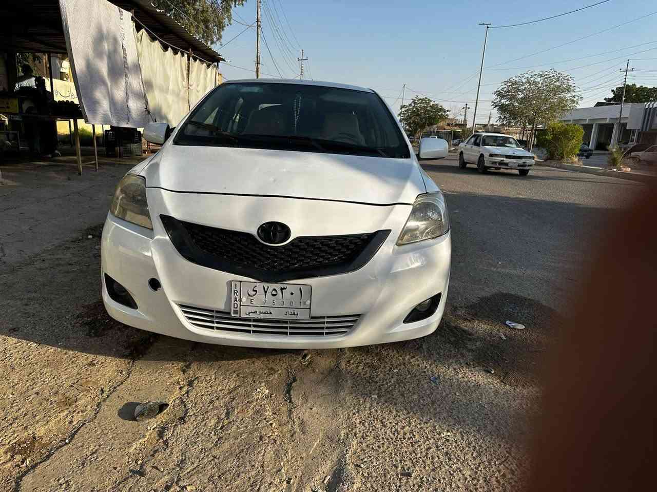 سلام عليكم للبيع تويوتا يارس مديل 2008 لون ابيض بيها صبغ كم قطعه بس ابيع احزام  بدون ضربه قويه خليجيه السياره كير اوتو محرك 1500 الكبير بي جكجكه بدون تنقيص  شرط كير  وصدر وتبريد وكهربائيات رقم بغداد مشروع وطني تحويل ثاني يوم مكاني سامراء السعر 66وبيهة مجال قليل هاتف ***********
