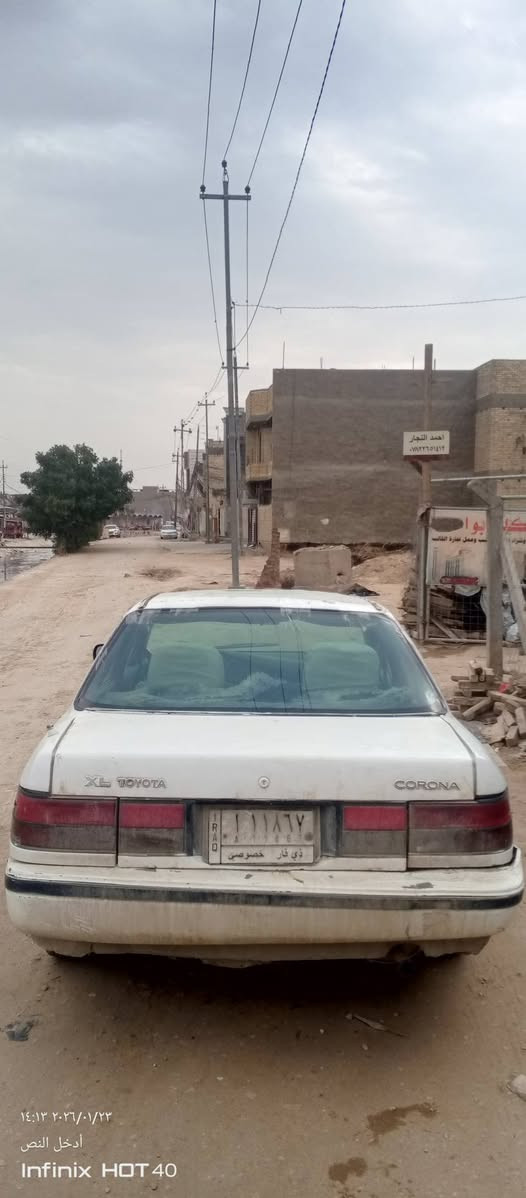 سلام عليك سياره للبيع كرونا موديل 1989  25 ورقه مداور ثاني يوم
الخاص ممنوع
كربلاء 
*********** للاستفسار
