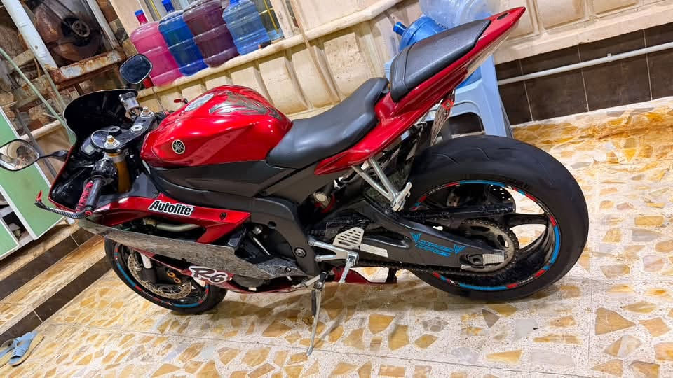 Yamaha R6 2007
رقم بصرة سنوية موجودة 
دراجة سعرها جدا مناسب 32$ وماكو هيج سعر
مكاني الانبار/قضاء هيت
رقمي ***********
