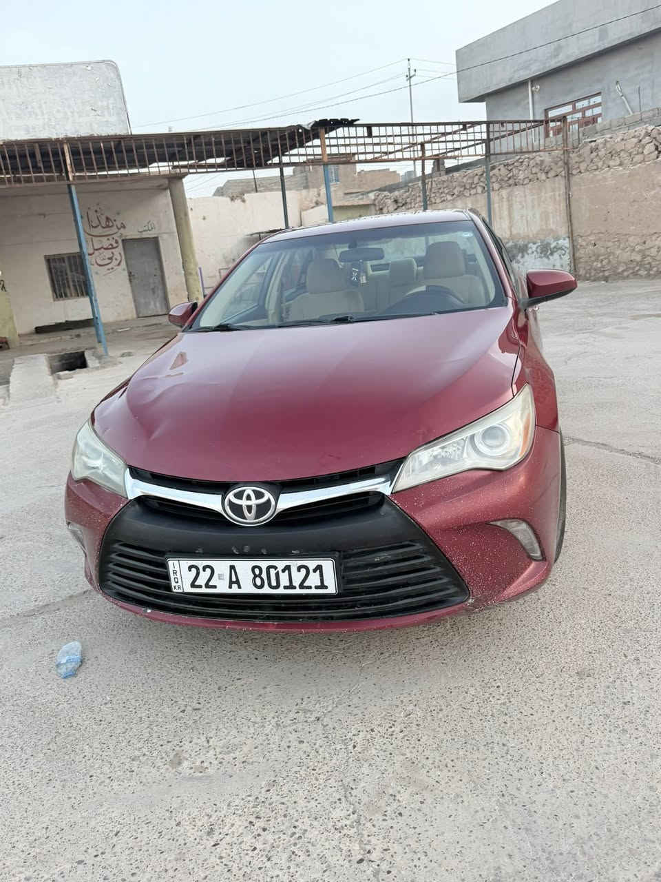 سلام عليكم للبيع
بسعر مناسب جدآ ب137وبيها مجال ويرهم مراوس
نوع السيارة : كامري  موديل 2017 (كلين قطره صبغ مابيها ) 
اللون : ماروني 
حجم المكينة : 2.5 ✈️شرط لا تنقيص ولا تبخير
كير شرط  
المواصفات
- شاشة 
- كامرة
-شفتات بلاستيرن
-لايت عدسة
-مثبت سرعه
-تحكم استيرن جهتين
السعر 137 ويرهم مراوس ب اقل واخذ فرق نقد 
مكان سياره صلاح الدين (بيجي)
***********
***********
