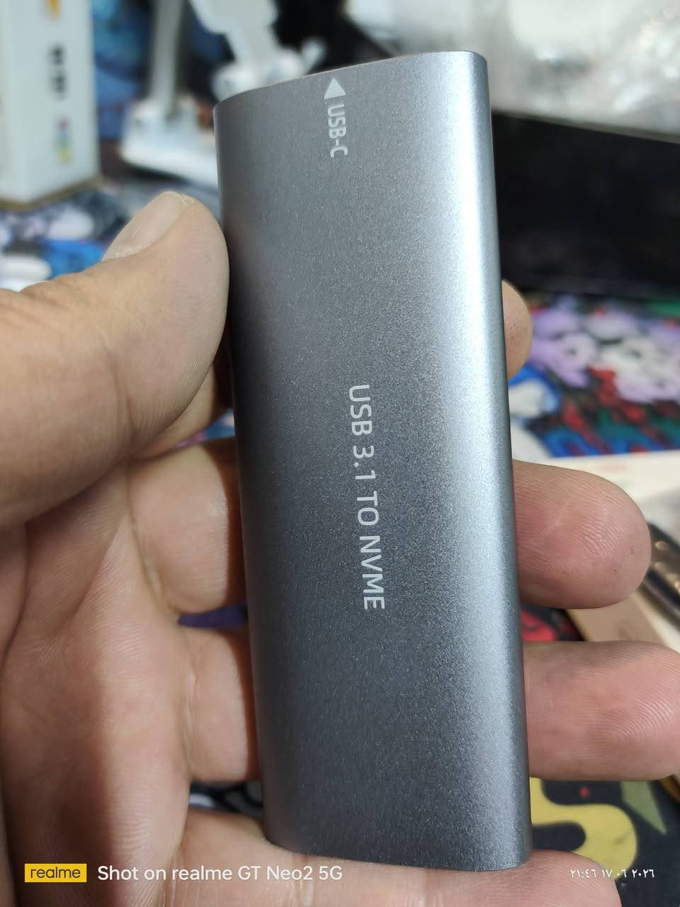 علبة M.2 NVMe إلى USB Type-C تدعم 2230 / 2242 / 2260 / 2280 سرعة نقل عالية USB 3.1 حالة جديدة مع الكيبل السعر: 15 الف


**إذا كنت صاحب هذا الإعلان وتريد حذفه لأي سبب، رجاءا أرسل رسالة إلى الدعم الفني**