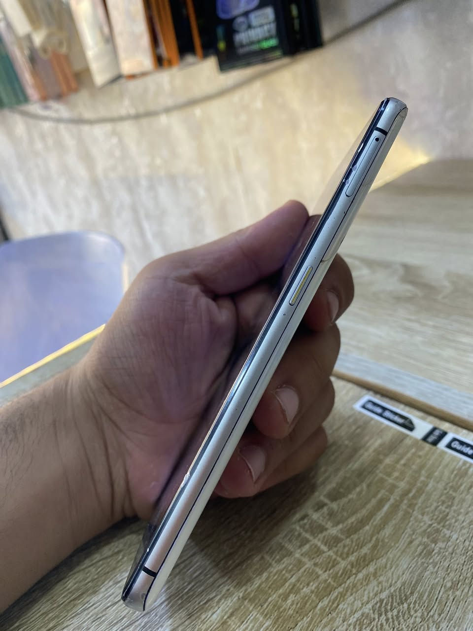 للبيع ريلمي X2pro
ذاكرة 128 رام 8
شاشة 90 هيرتز 
بوبجي 90 فريم قوي بالالعاب 
شحن قدرة 50 واط 
فقط فطور بالضهر وملاحضات بسيطة 
العنوان حي السكر


**إذا كنت صاحب هذا الإعلان وتريد حذفه لأي سبب، رجاءا أرسل رسالة إلى الدعم الفني**