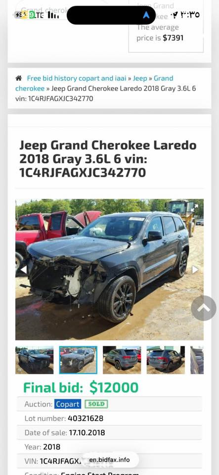 الوصف
السلام عليكم
للبيع جيب لاردو فئة بلاك توب
موديل 2018 - وارد أمريكي
• السيارة حادثة بنيد و جاملغ
• الجاملغ الثاني ربع منه صبغ
• لون مميز
• رقم سليمانية
• بسمنة السيارة نظيفة جداً
• ما بيها أي نقص
المواصفات:
• كشنات جلد ومخمل
• تدفئة بالكشنات
• تدفئة بالستيرن
• كشنات كهرباء
• صندوك كهرباء
Carplay شاشة كبيرة مع •
• وباقي مواصفات الجيب المعروف
اي استفسار اتصل على الرقم
(***********) مكان السيارة الكوت
( )
السعر (20,000) (دفترين )
