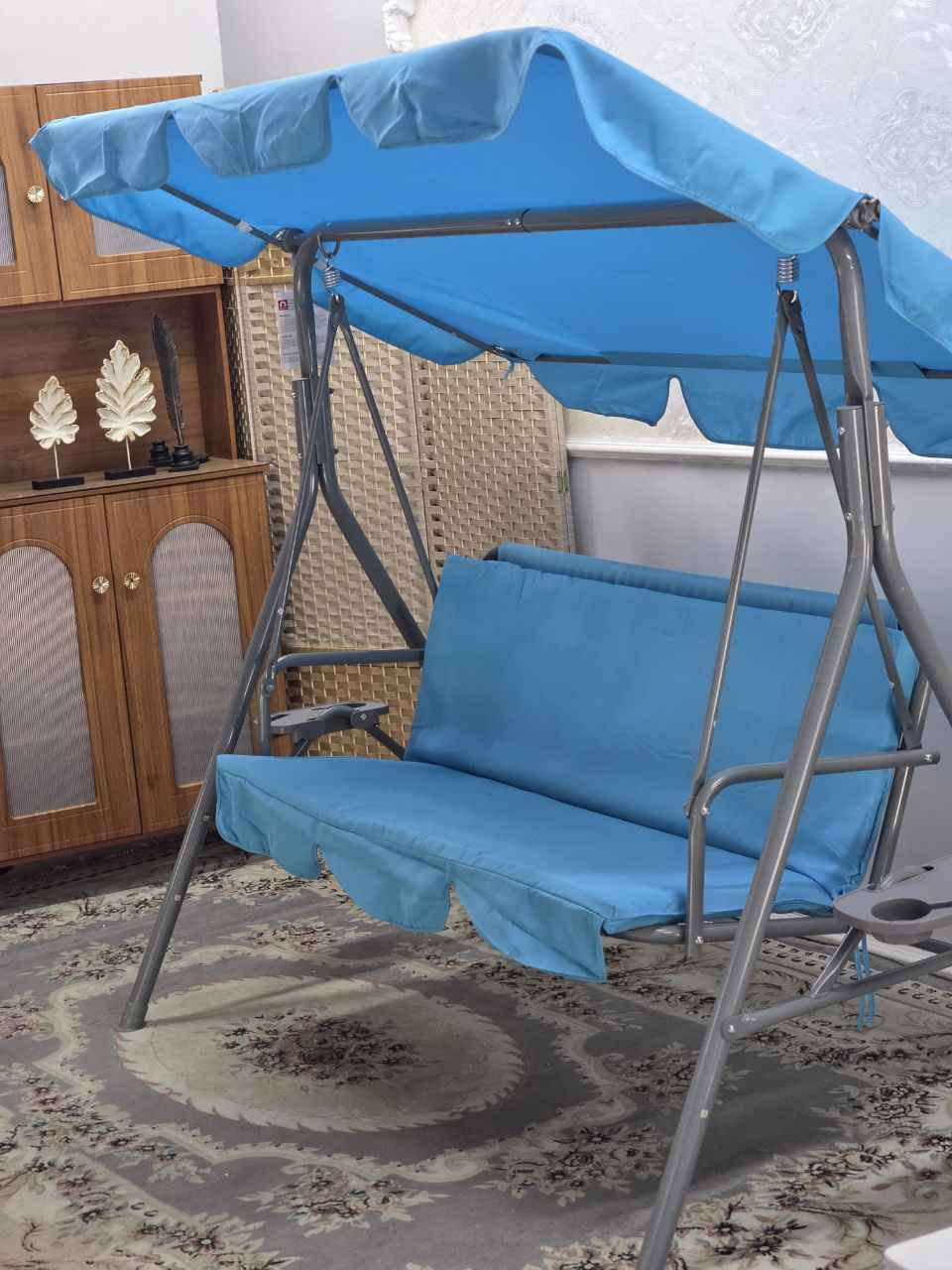 🔥 مرجوحة ٣ نفر – حديد درجة أولى 🔥
قوية • ثابتة • تتحمل أوزان 💪
مثالية للحديقة 🌳
مثالية للسطح 🏠
حتى للمزارع والاستراحات 👌
📏 الطول: ١٦٥ سم
✔️ هيكل حديد درجة أولى
✔️ تحمل عالي وثبات ممتاز
✔️ جلسة مريحة للعائل بغداد, العراق


**إذا كنت صاحب هذا الإعلان وتريد حذفه لأي سبب، رجاءا أرسل رسالة إلى الدعم الفني**