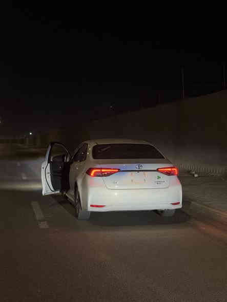 السلام عليكم تيوتا كورلا 2025 ماشية ١٥ الف فقط كفالة عامة ماعدا طخة خلف باب السكن لون ابيض خليجي شد صيني حرة السيارة باسمي فول مواصفات 
كشنات جلد 
رادارات 
نقاط عمياء
 تحديد مسار 
مثبت سرعه 
دخول ذكي
 لدات ترحيب 
فتحة السيارة فول للاخير  
للتواصل ***********
