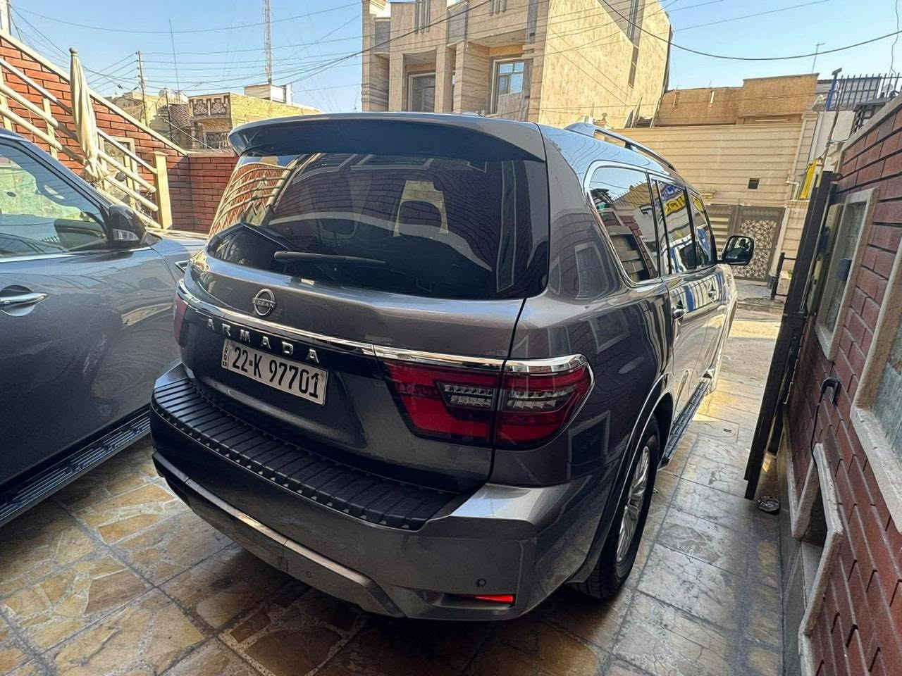 باترول ارماده 2022 اصل مواصفات المعروفه
 شاشه كبيره كشنات جلد 3 قطع تبريد 
رادار توقف ذاتي قياده ذاتيه 
محرك 8 حجم 5.6 الوحش المرغوب 
سياره قطعتين صبغ فقط جاملغ وبنيد 
الشاصي الايمن بي بارد كلش بسيط بدون كص ولحيم
اللون نفطي .. رقم اربيل هزه وسنويه كله جديد

(فور ويل) well 4 ///x drave 

مكاني حي العامل 
السياره بأسمي تحويل مباشر
ماشيه قليل 

مابيها اي نقص كامله للأخير 
السعر 310 
***********
***********
