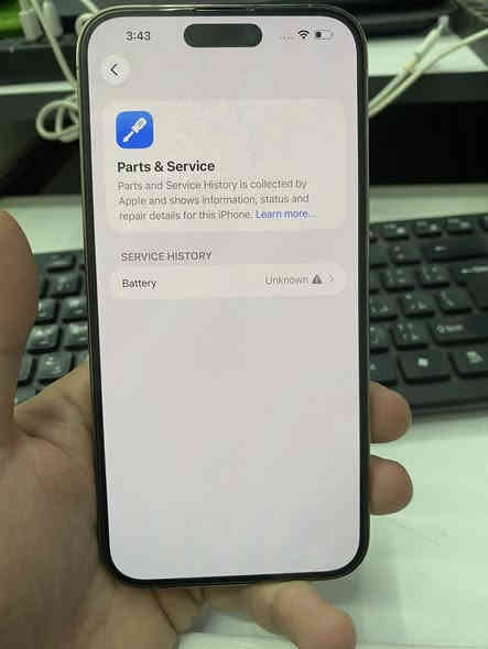 ايفون ١٤ برو ماكس ٢٥٦ دبل سيم
ايفون ١٤ برو ماكس ٢٥٦ دوو سيم
بطارية مبدل وكسر خفيف بالظهر
الجهاز كلو بضمان بدون عيوب فقط بطارية مبدلة
دبل سيم ٢٥٦ غيغا 
سعر ٧٧٥ الف 
اربيل القلعة سوق الموبايلات ***********
