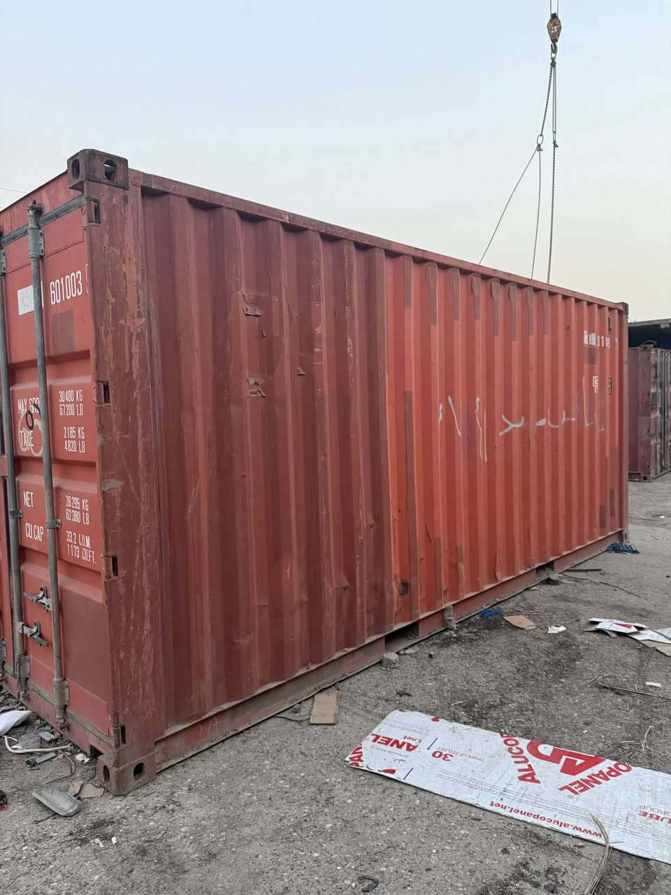 حاويات بيع طول 6 متر ارتفاع 290 الوان شعب
حاويات حديثه نظافة 100%￼ ***********📞
