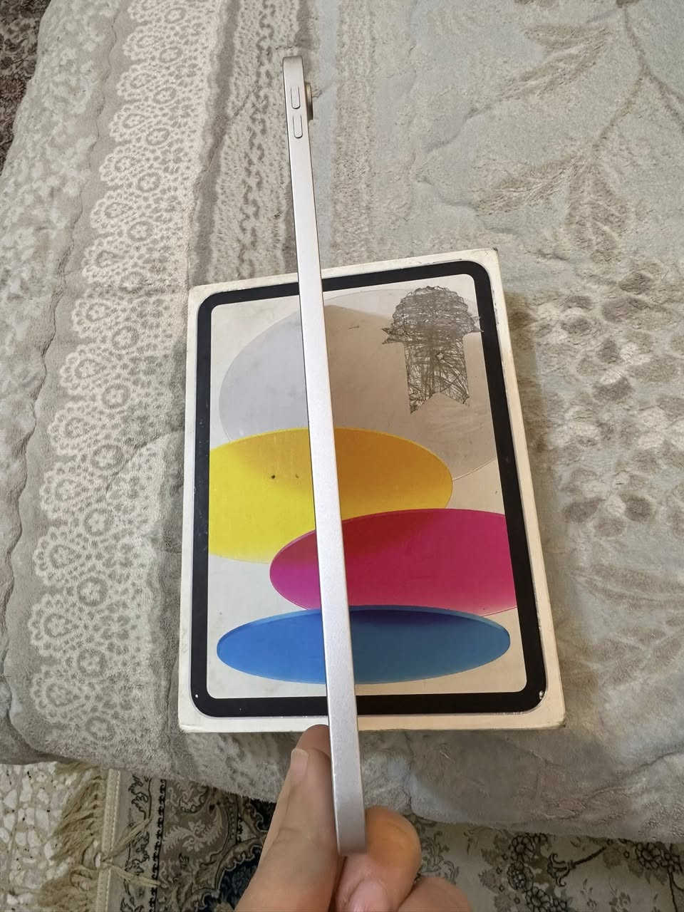 ايباد 10 ذاكرة 64 
سعر 350
جهاز على الفحص 
من بغداد ***********
