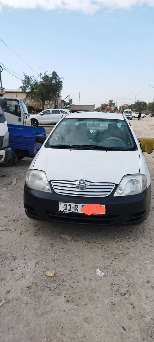 السلام عليكم كورولا موديل 2002 سياره رقم بغداد باسمي انجليزي سنويه ل 27 مكينه حدادي
جير اوتوماتيك تبريد شغال السياره مصبوغه عام جماليه قمار معمره عنوان الديوانيه رقم التلفون ***********
