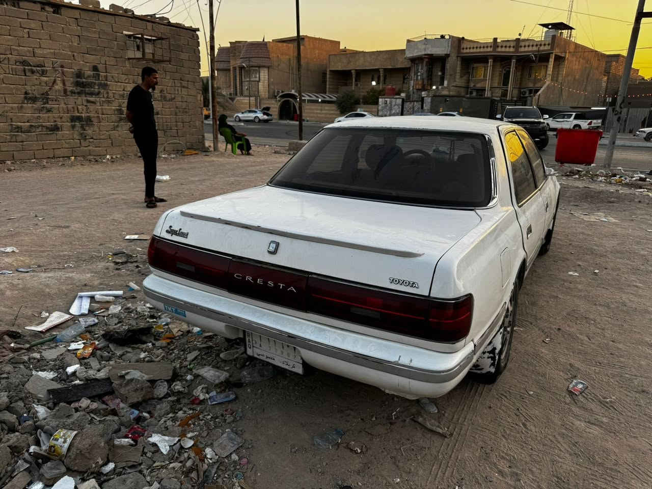 يا الله 
اللهم صلى على محمد وال محمد 
سيارة كرسته موديل  91 محرك خير من الله كيرها الحمدلله غرفتها نظيفة دشبولها شوي ترتيب يحتاج حدادية 70% كشرتها نظيفة ما عدا الجاملق الامامي بيه حرق فقط خارجي نفس ما موضح بالصورة  
رقم كربلاء السيارة بأسمي مشروع وطني (تتحول بكل مكان)  سنويته لل ٢٩
السيارة مطلوب بيها ٣٠$  وبيها مجال بسيط حق الجية 
مكاني البصرة / الزبير / محلة الشمال   
 رقمي *********** 
متوفر واتساب واتصال
