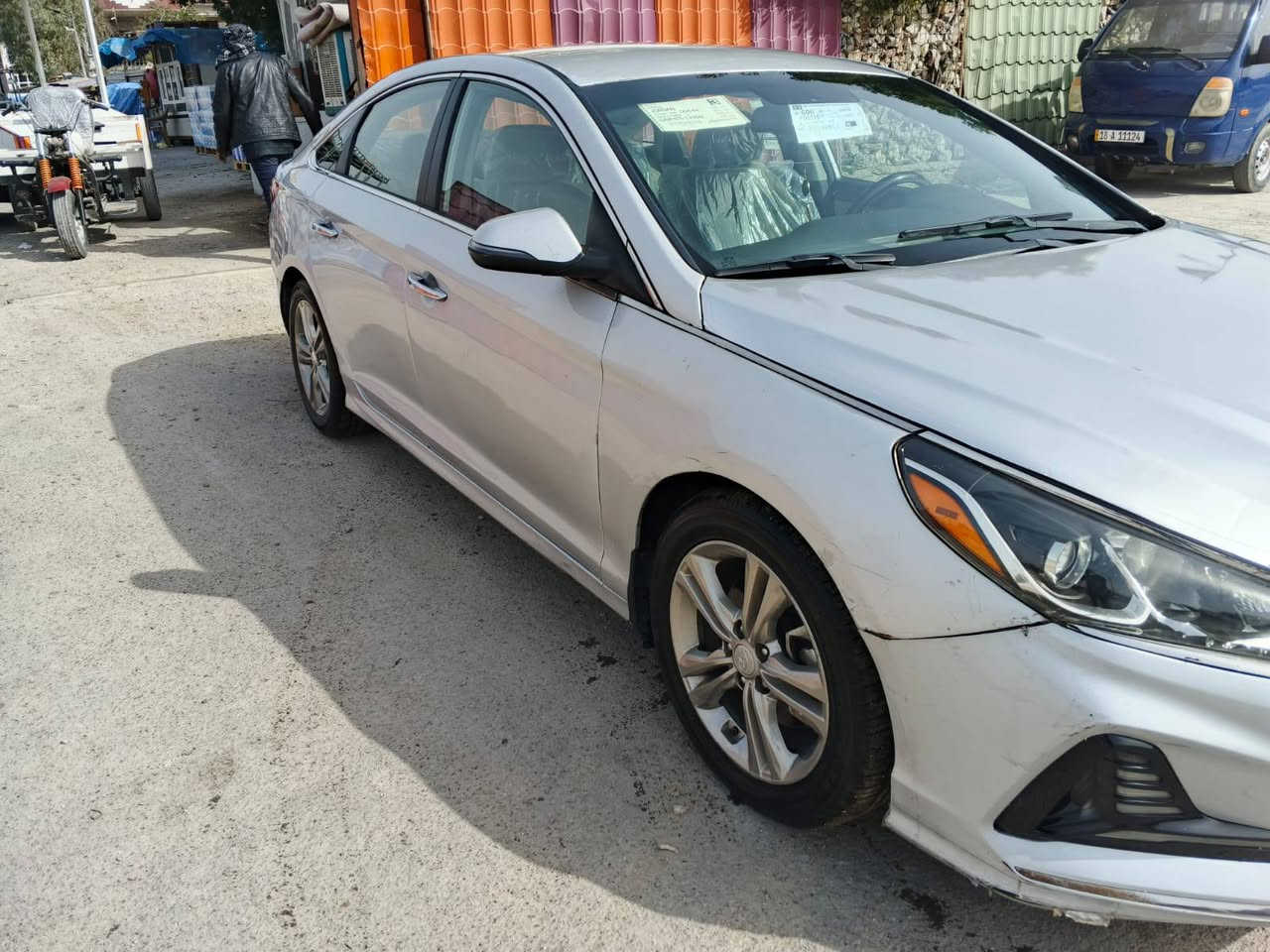 سوناتا موديل 2019 رقم بغداد مشروع وطني تحويل ثاني يوم ملاحظه السياره جاهزه من كل شيء منظومه غاز تخم تاير تبريد شغال مكان السياره بغداد البلديات السعر 116 وبيها مجال رقم الهاتف ***********
